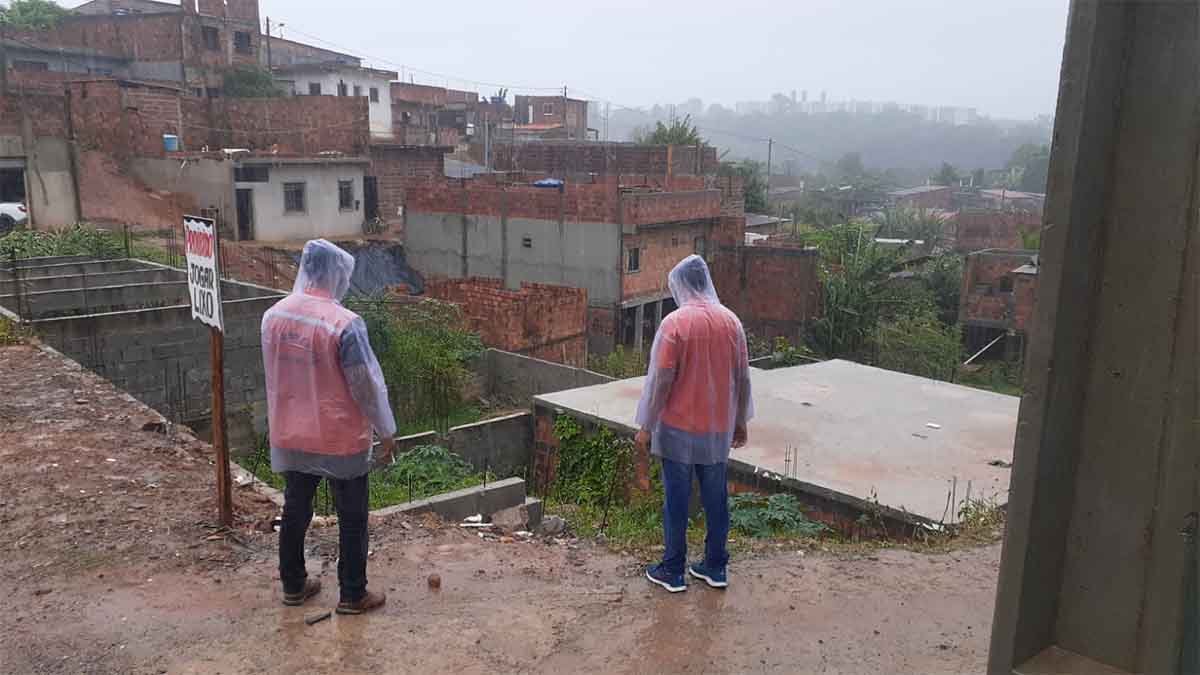 Previso  de mais chuva em Lauro de Freitas. Equipes da Defesa Civil seguem de prontido