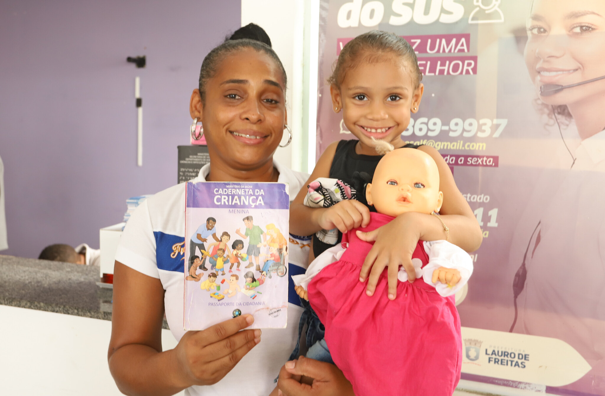 Dia D de vacinao contra a Influenza  sucesso em Lauro de Freitas