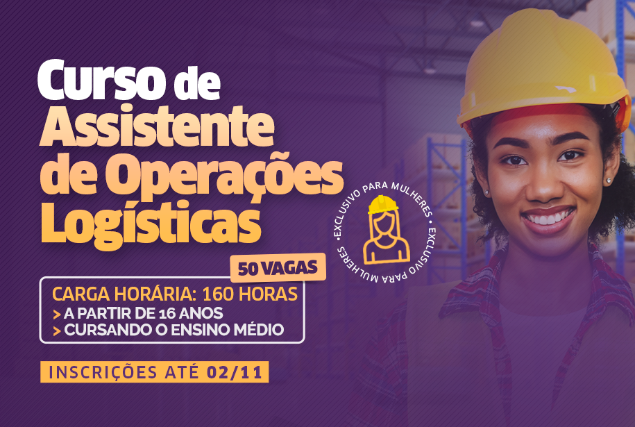 SPM e SENAI promovem curso de Assistente de Opera��es Log�sticas exclusivo para mulheres de Lauro de Freitas 