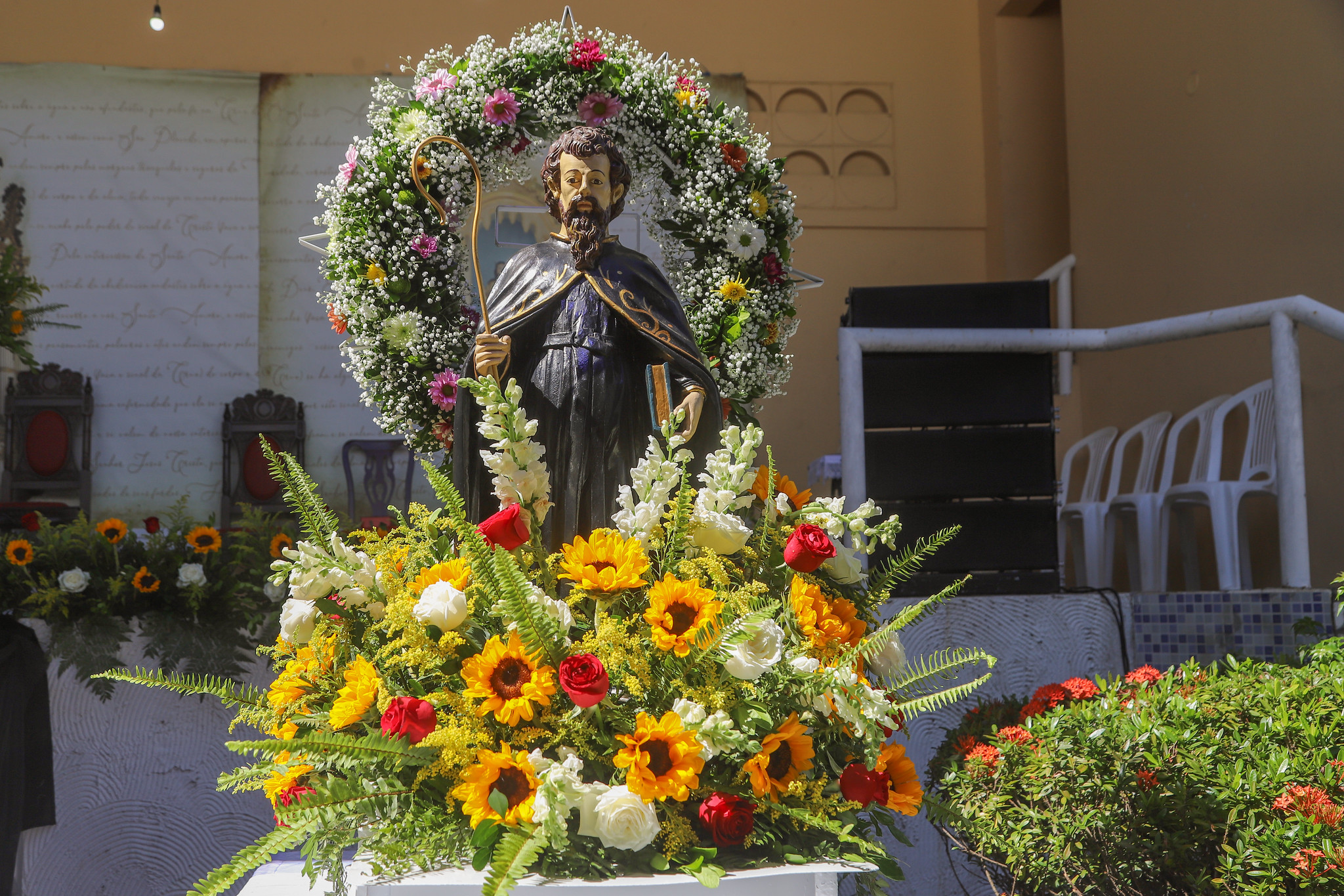 Fi�is celebram grande dia de honra a Santo Amaro de Ipitanga, padroeiro de Lauro de Freitas 