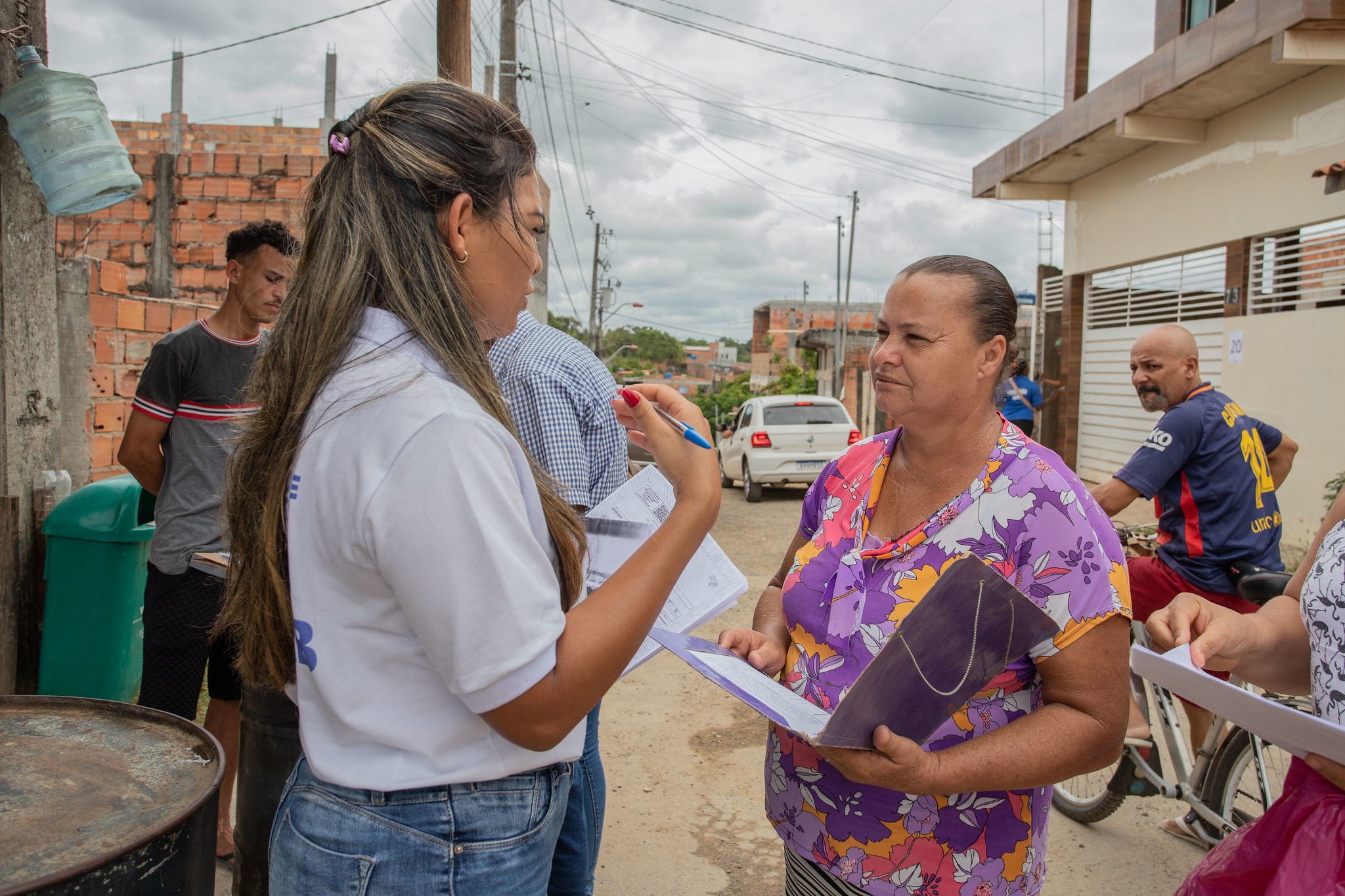 SEDUR Lauro de Freitas inicia cadastramento na localidade de Terra Prometida para regulariza��o fundi�ria