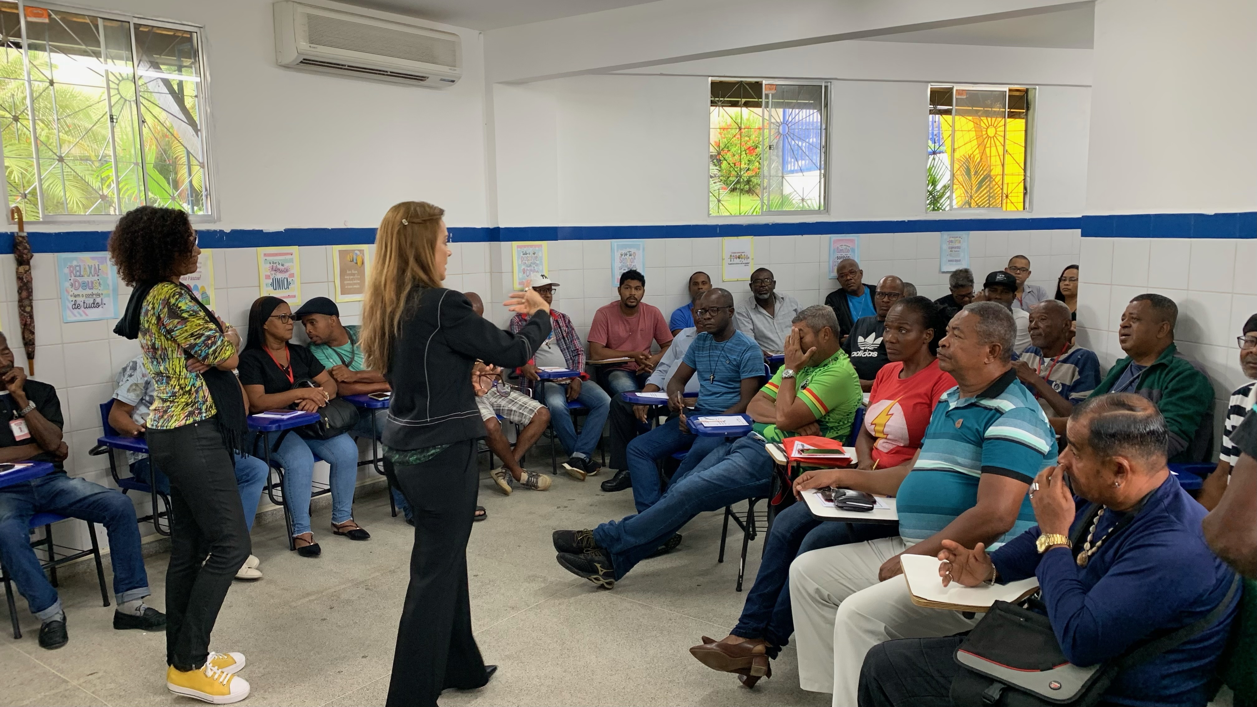 SEMED capacita agentes de portaria para promover seguran�a e cultura de paz nas escolas de Lauro de Freitas