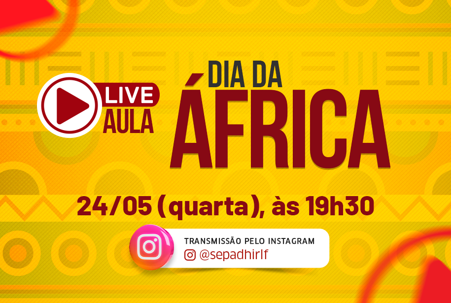 Superintend�ncia de Promo��o da Igualdade Racial de Lauro de Freitas promove live ''Dia da �frica'' nesta quarta-feira (24)