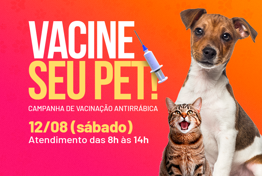 Campanha de vacina��o antirr�bica continua neste s�bado (12) em mais cinco bairros de Lauro de Freitas