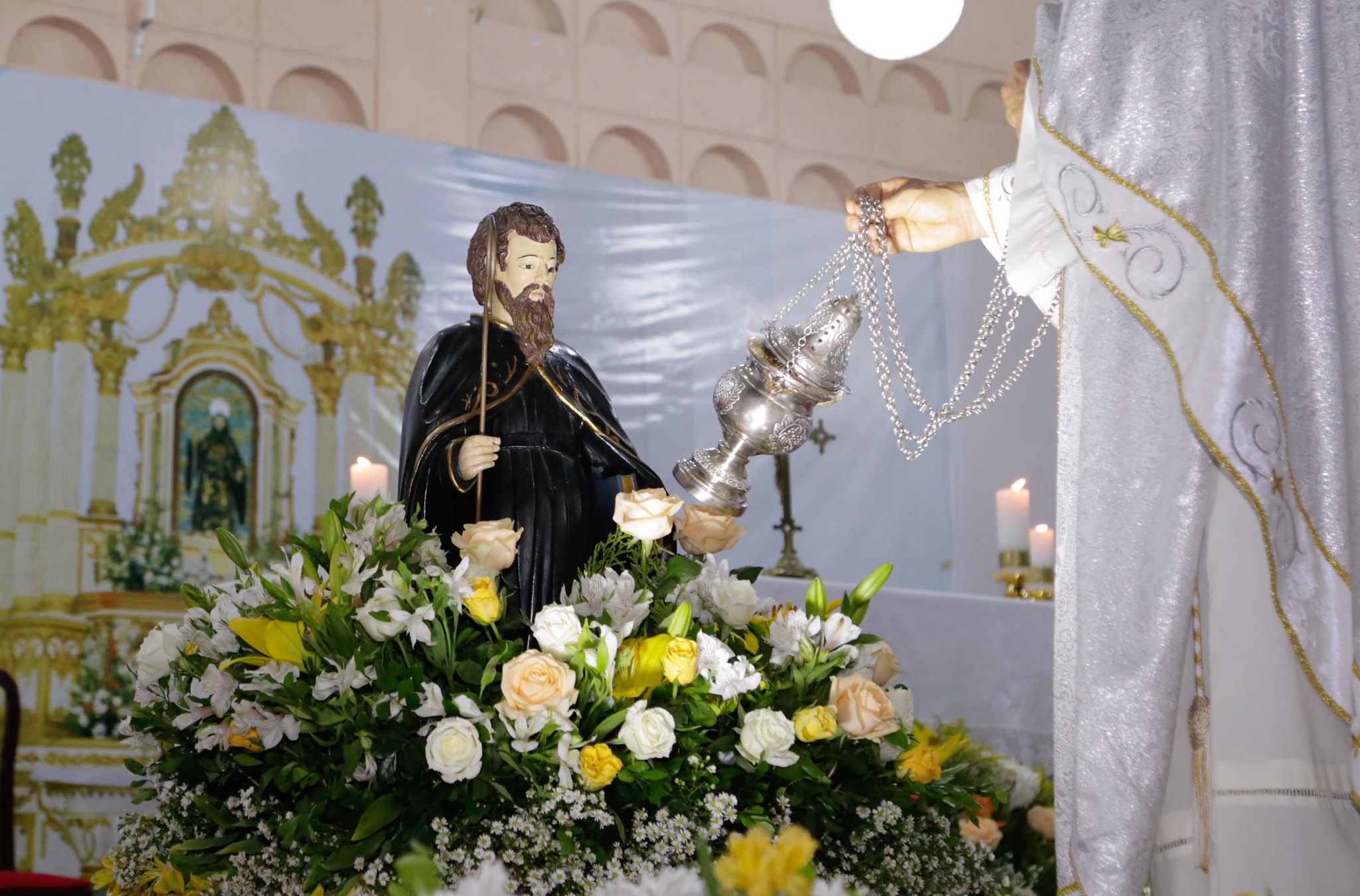 Noven�rio abre festejos de Santo Amaro de Ipitanga, padroeiro de Lauro de Freitas
